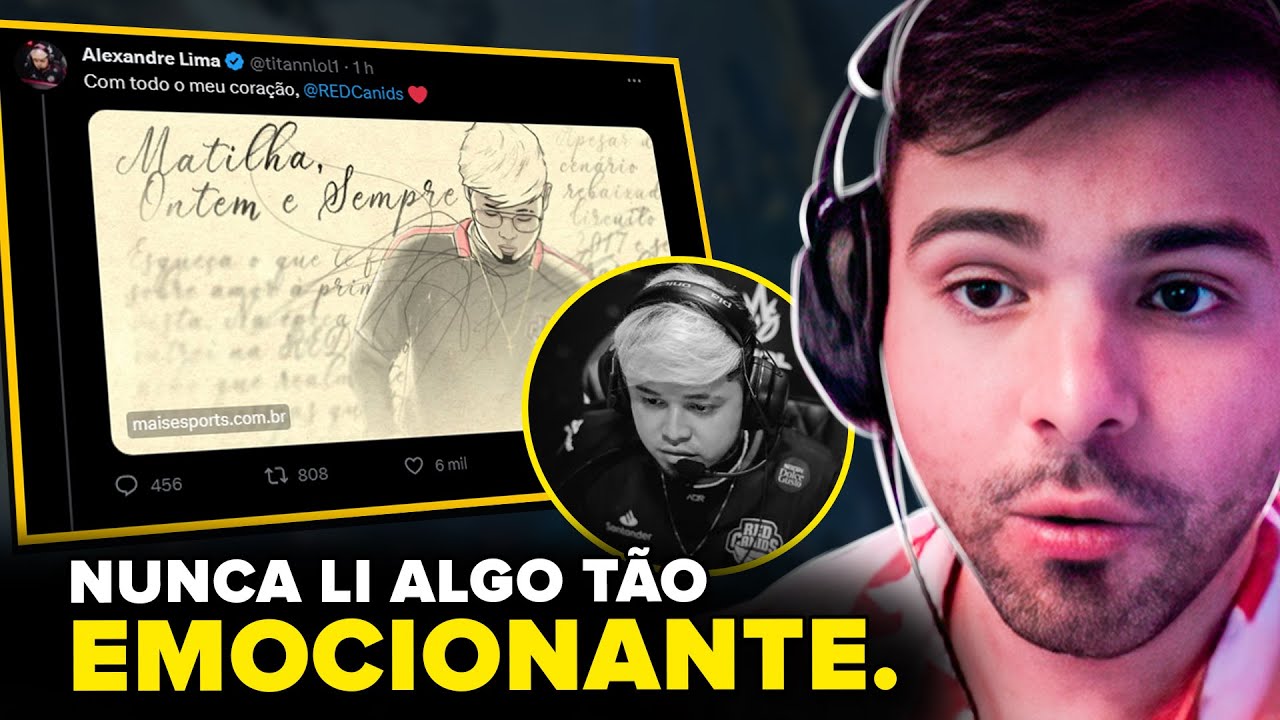 MINERVA REAGE a EMOCIONANTE CARTA de DESPEDIDA do TITAN PARA A MATILHA!
