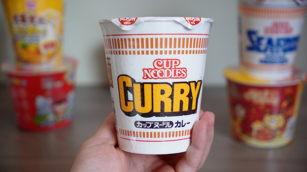 Япония Корея Китай 6 стаканов лапши быстрого приготовления дегустация