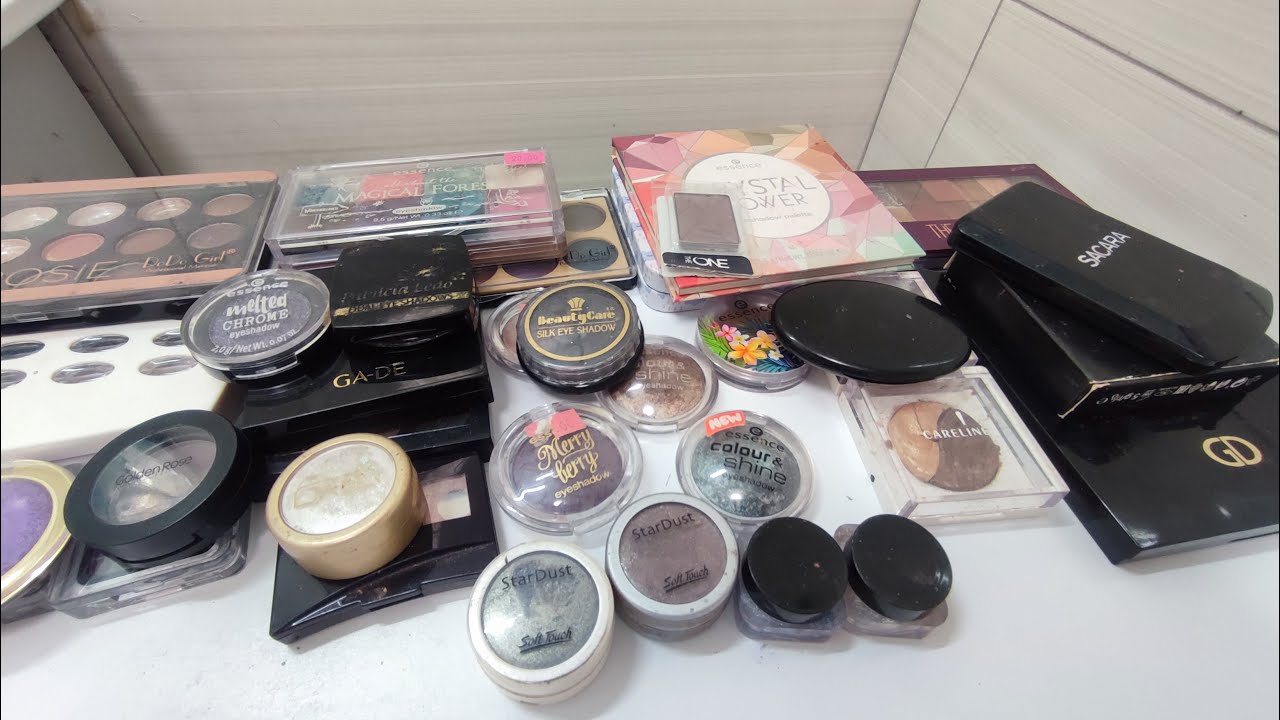 Перебираю тени Ga-de, Catrice, Essence, Farress, Oriflame, Avon, Careline, Revlon #standwithisrael
