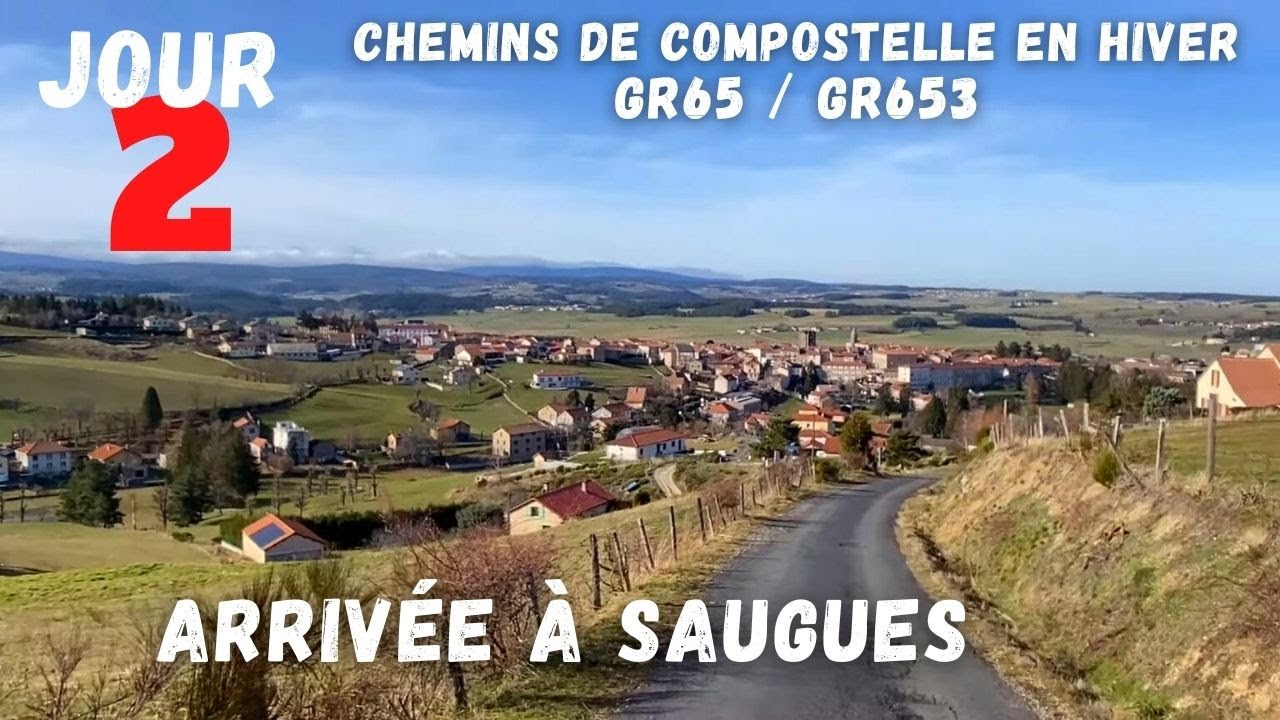 Arrivée à Saugues !