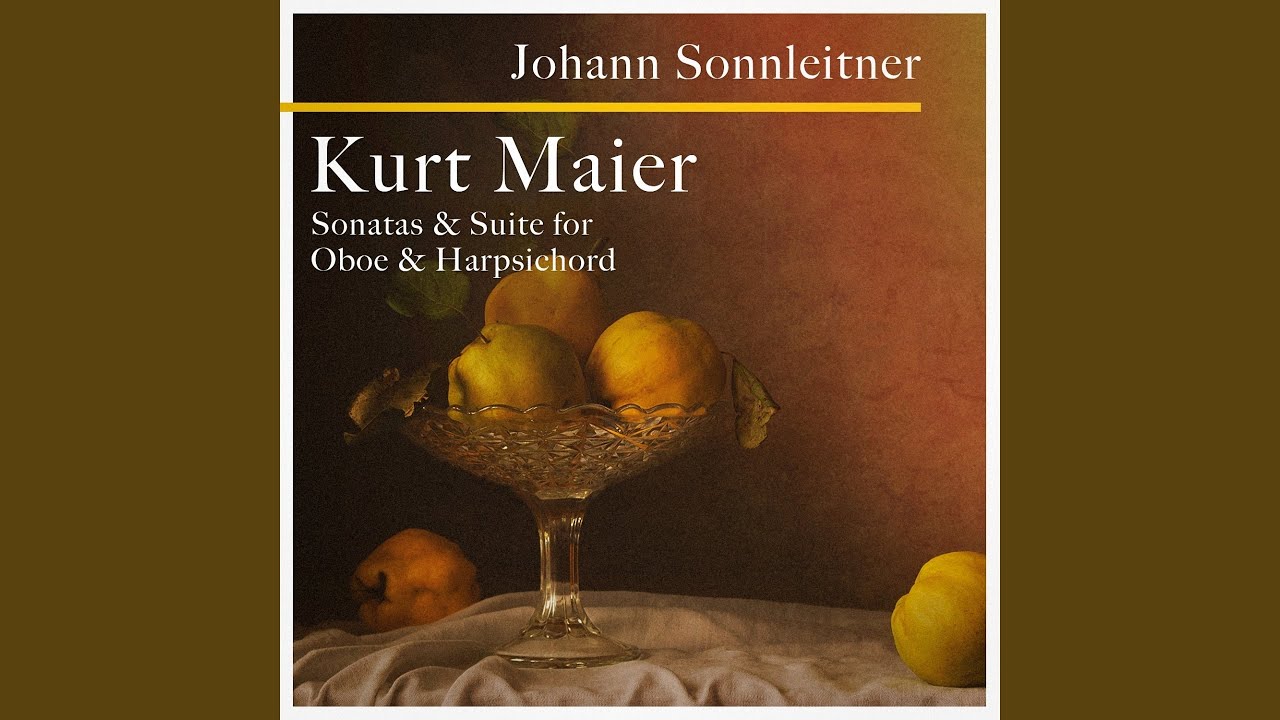 Sonata in G Major for Oboe & Harpsichord Obligato, BWV 1032: I. Vivace
