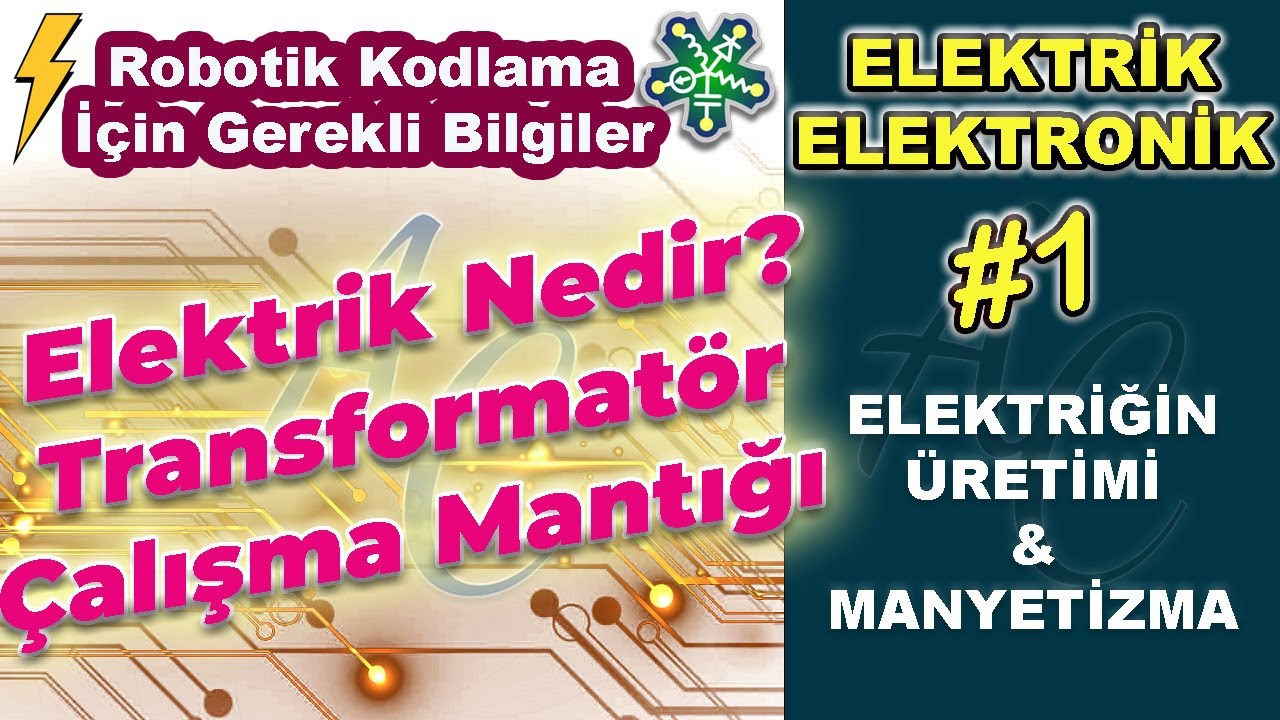 Elektrik Nedir? Elektrik Enerjisi Nasıl Üretilir? Transformatör Nasıl Çalışır? Manyetizma