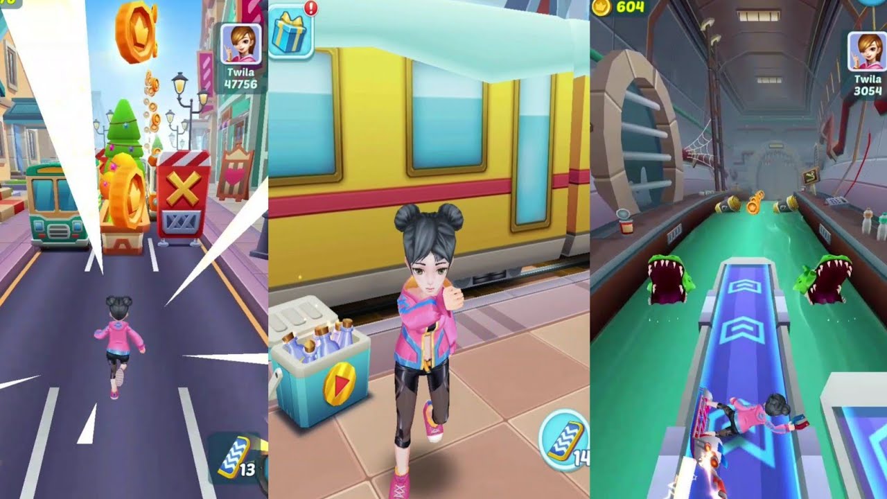 Subway Princess Runner 2019 Run With Clown and Energy Board.