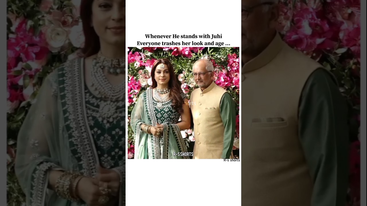 He proves that love has no age 😇💖 ... #juhichawla #jaymehta #bollywood #trending #shorts #editing
