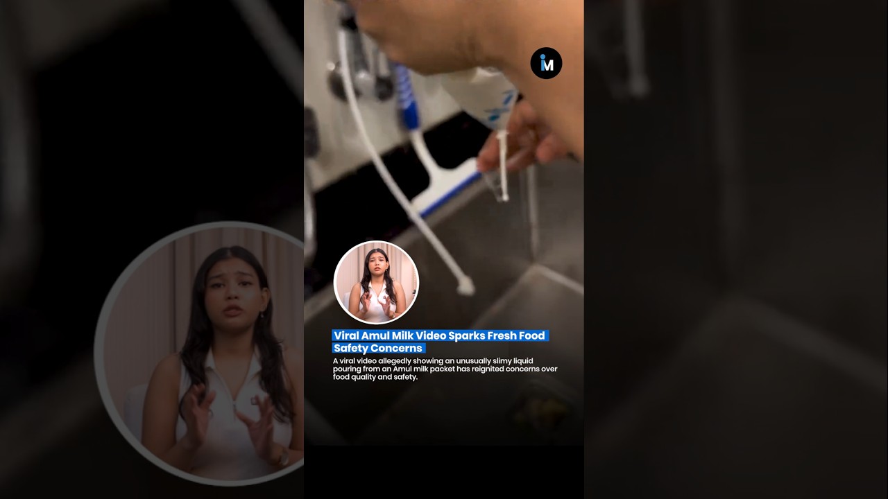 🥛 Viral Amul Milk Video Sparks Fresh Food Safety Concerns 😳⚠️🧪