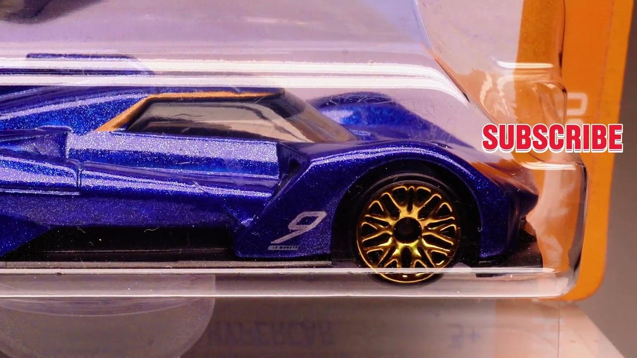 Hot Wheels 2024 Cadillac Project GTP Hypercar HTD35 &ndash; HW Turbo | Blue Hypercar #CadillacGTP #HWTurbo
