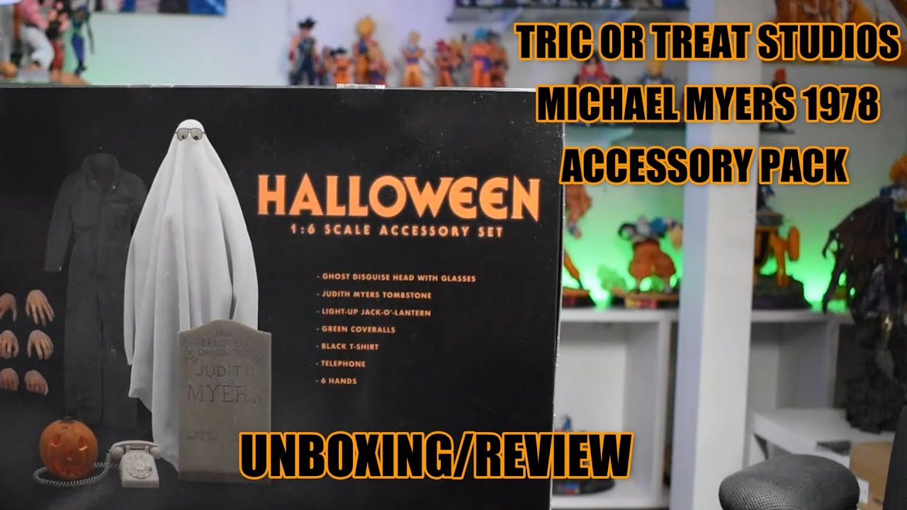 Tric' or Treat Studios Michael Myers AccessoryPack UNBOXING/REVIEW #tricortreatstudios #michaelmyers