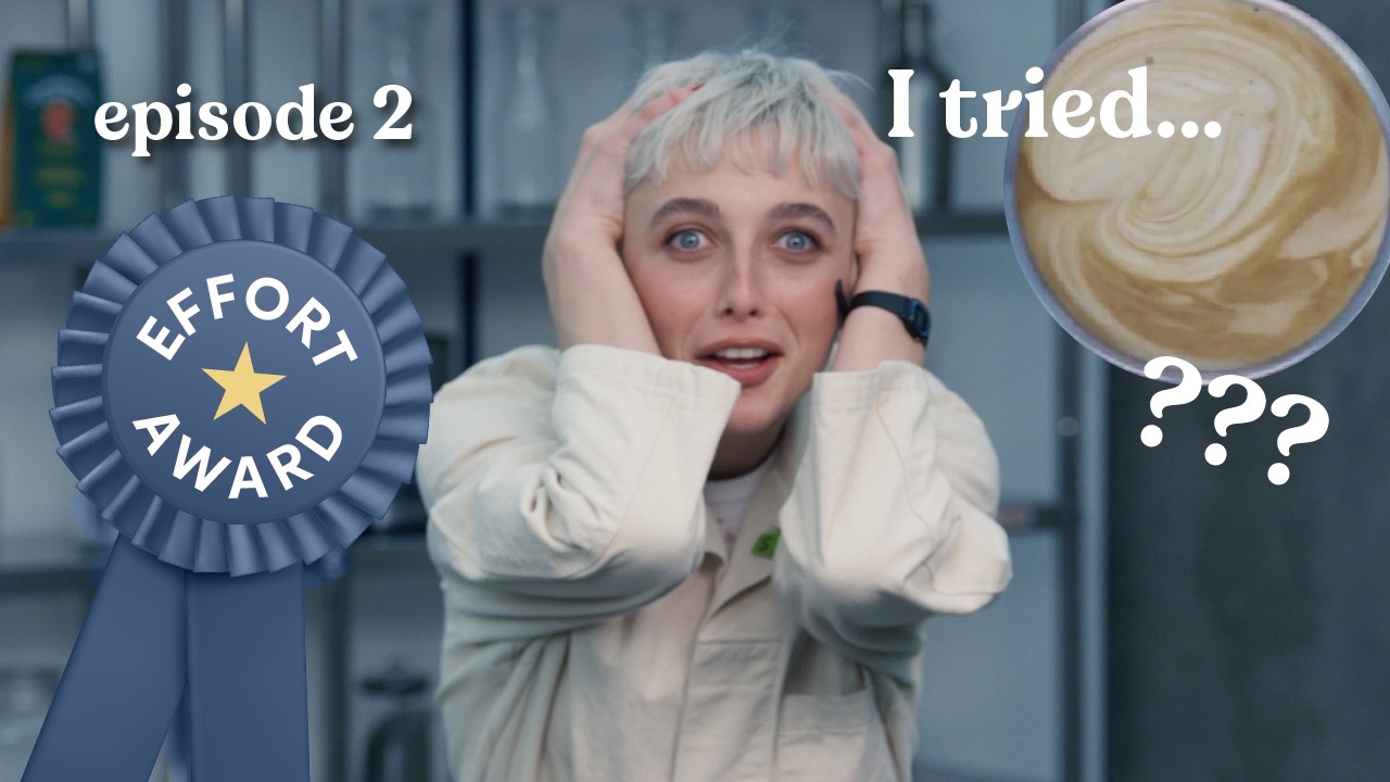 latte art DISASTER… (barista bootcamp: episode 2)