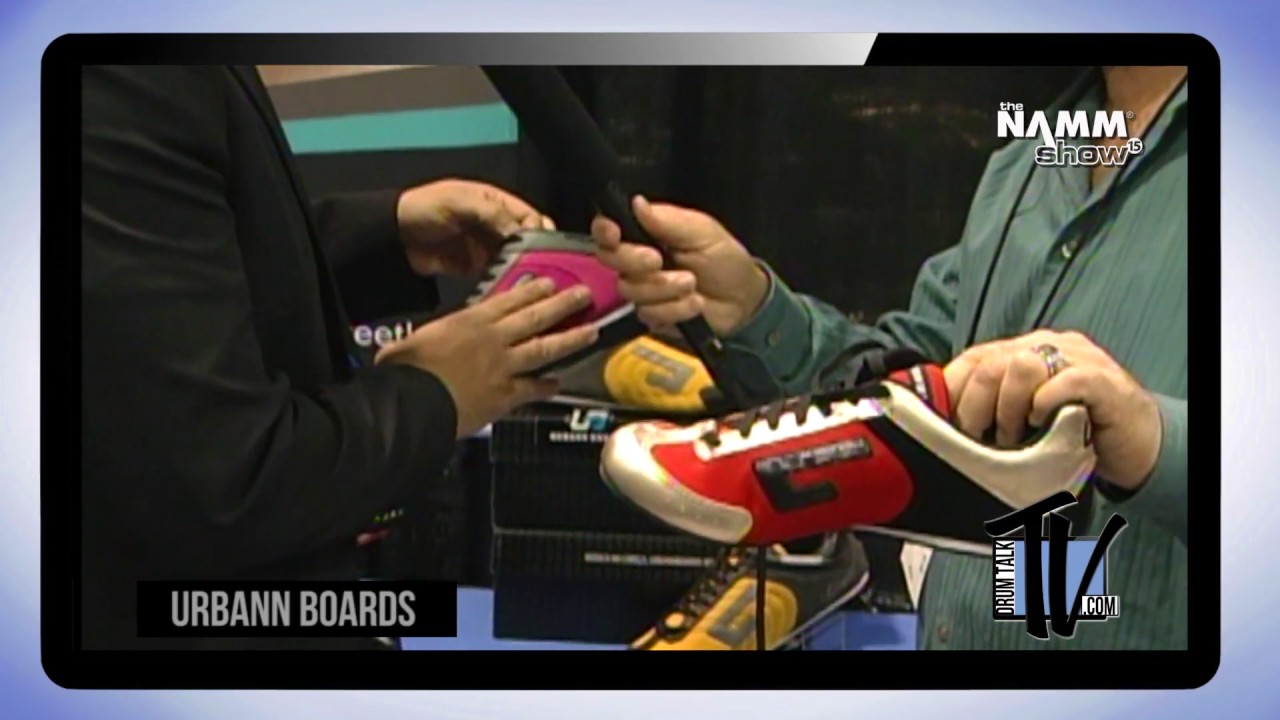 Urbann Boards Drummer Shoes on DTTV!