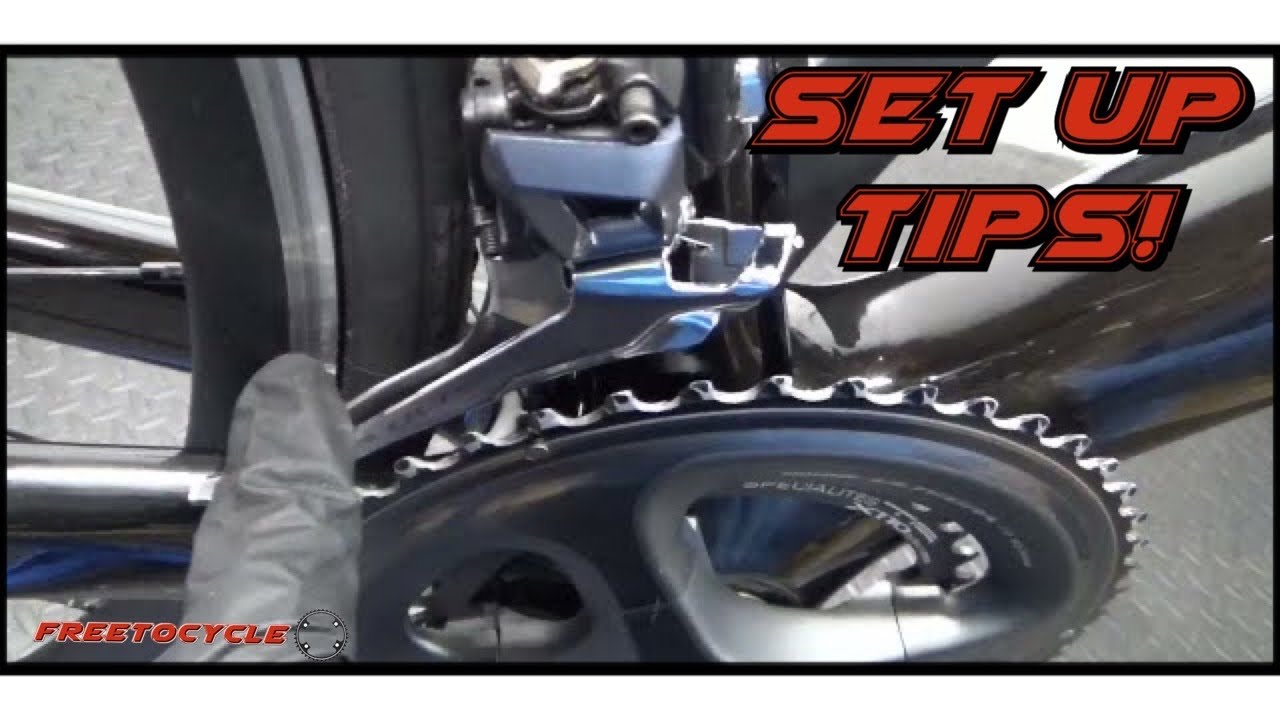 Shimano Ultegra R8000 Front Derailleur Set Up Tips