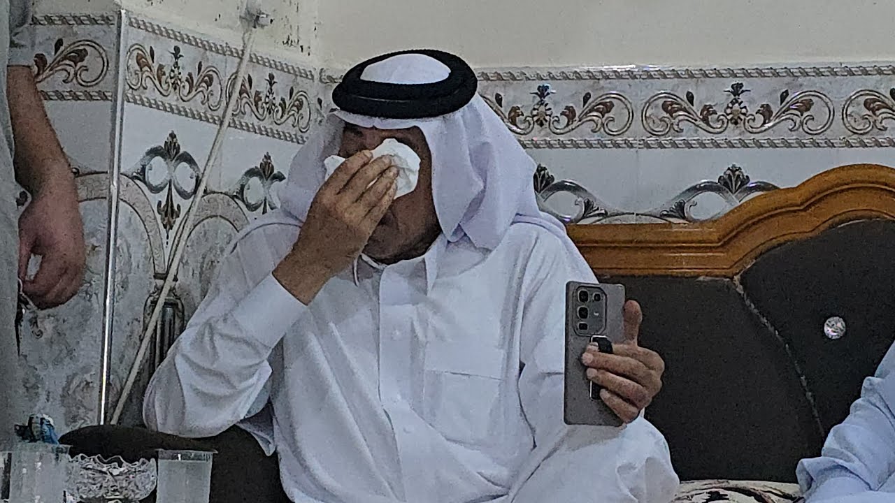 المداح احمد العزي والمداح سعد الشاماني منااوبة عتااابه تبجي الصخير في دار الشيخ عبدالقهار الشيخ محمد