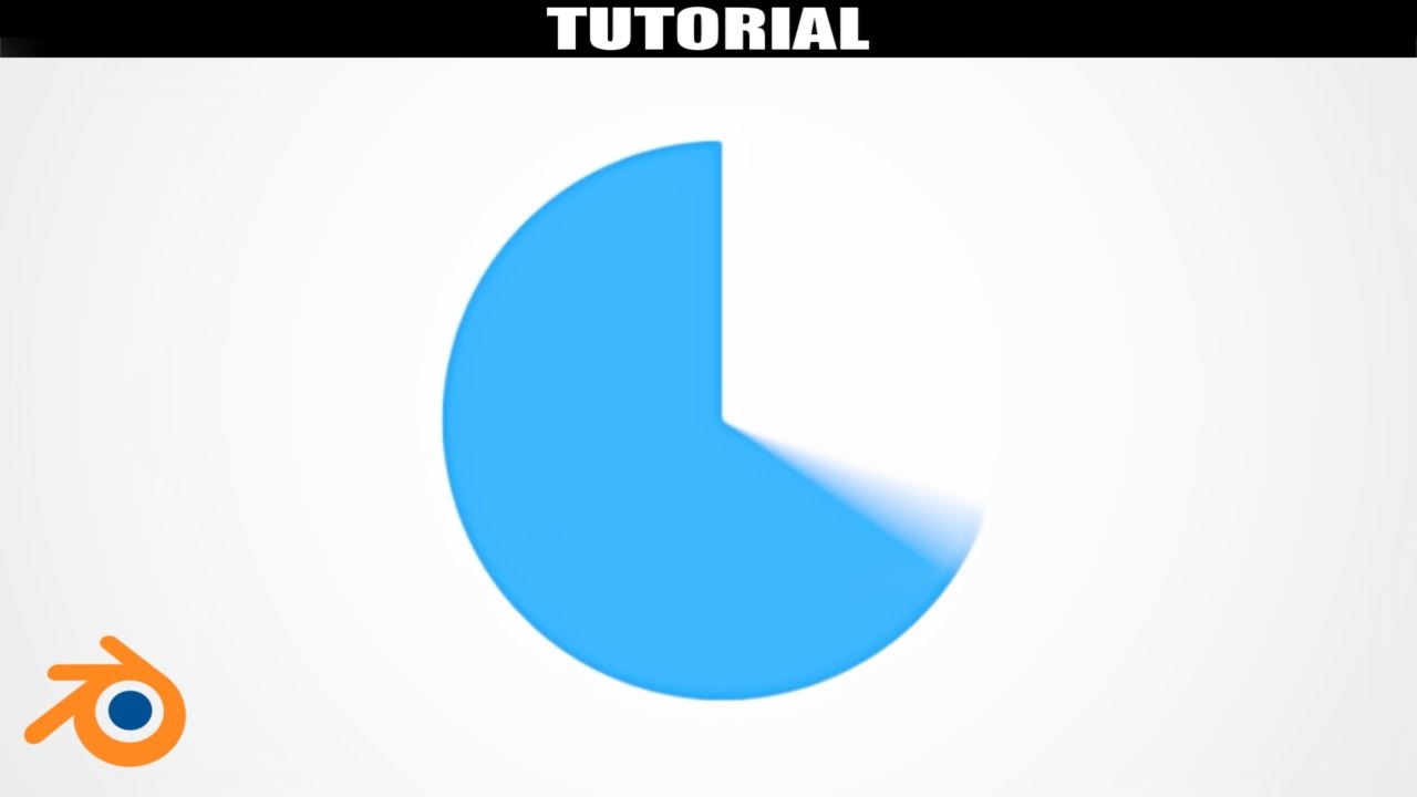 Blender Tutorial - How to make a 2D Circle Motion Graphic for Intros