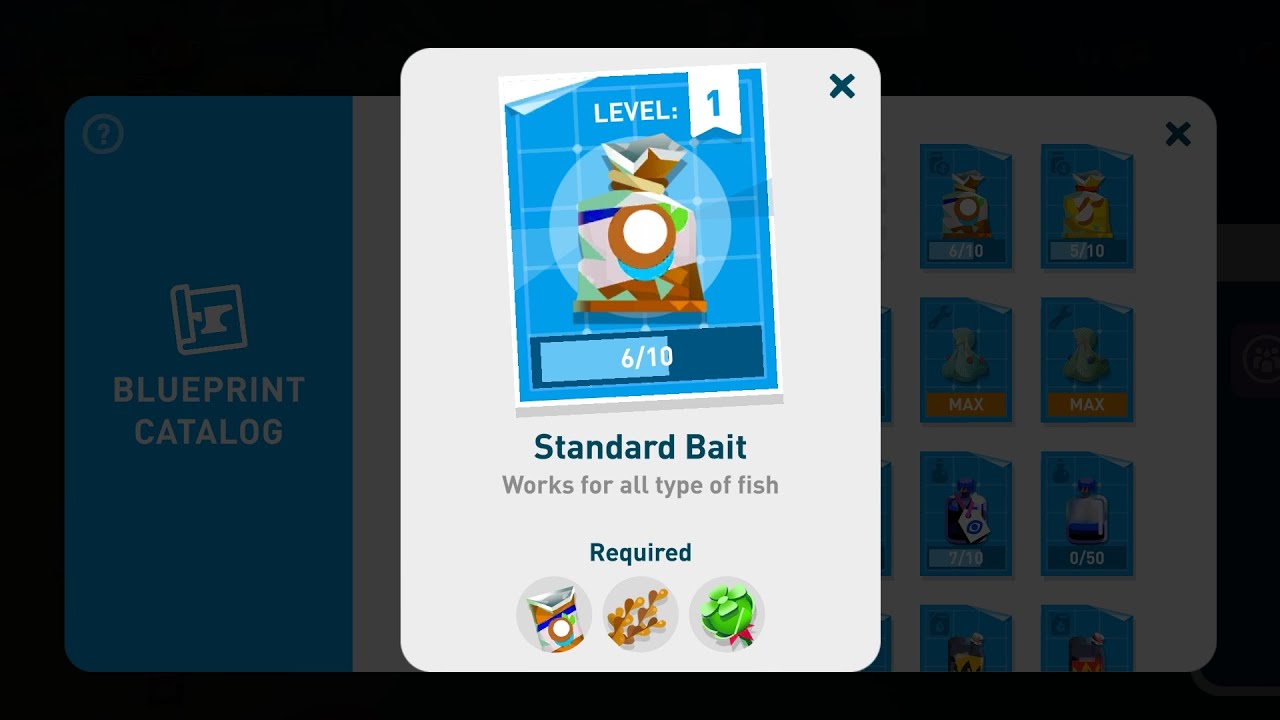 Creatures of the Deep - Standard Bait Blueprint