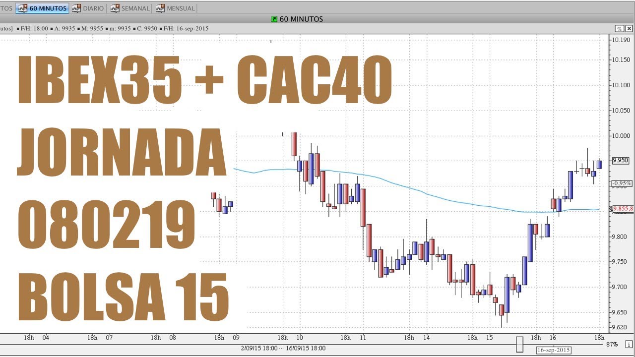 Bolsa15.com - Comentario de mercado. 080219. Bolsa.