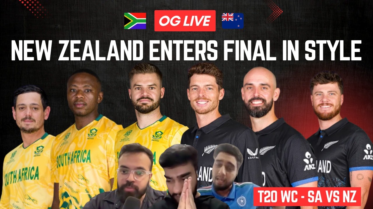 SOUTH AFRICA vs NEW ZEALAND T20 WC 2026 Semi Final Live: Africa Batting First #savsnz #t20worldcup