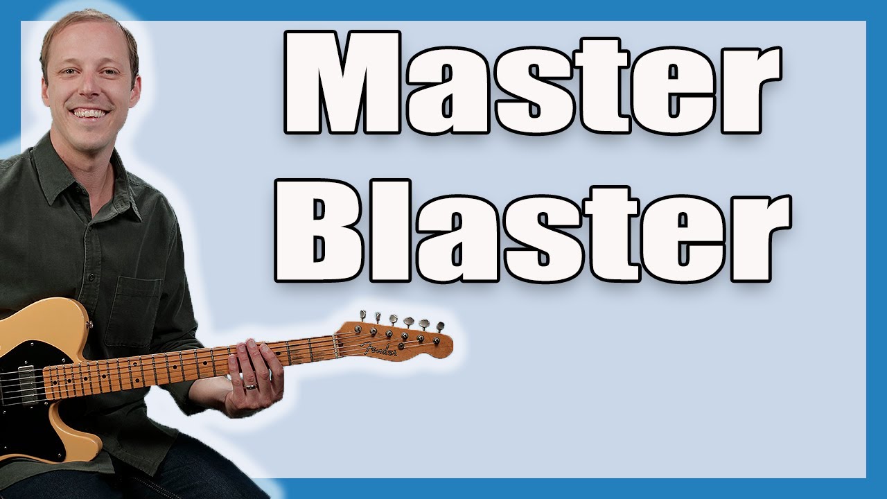 Master Blaster Guitar Lesson (Stevie Wonder)