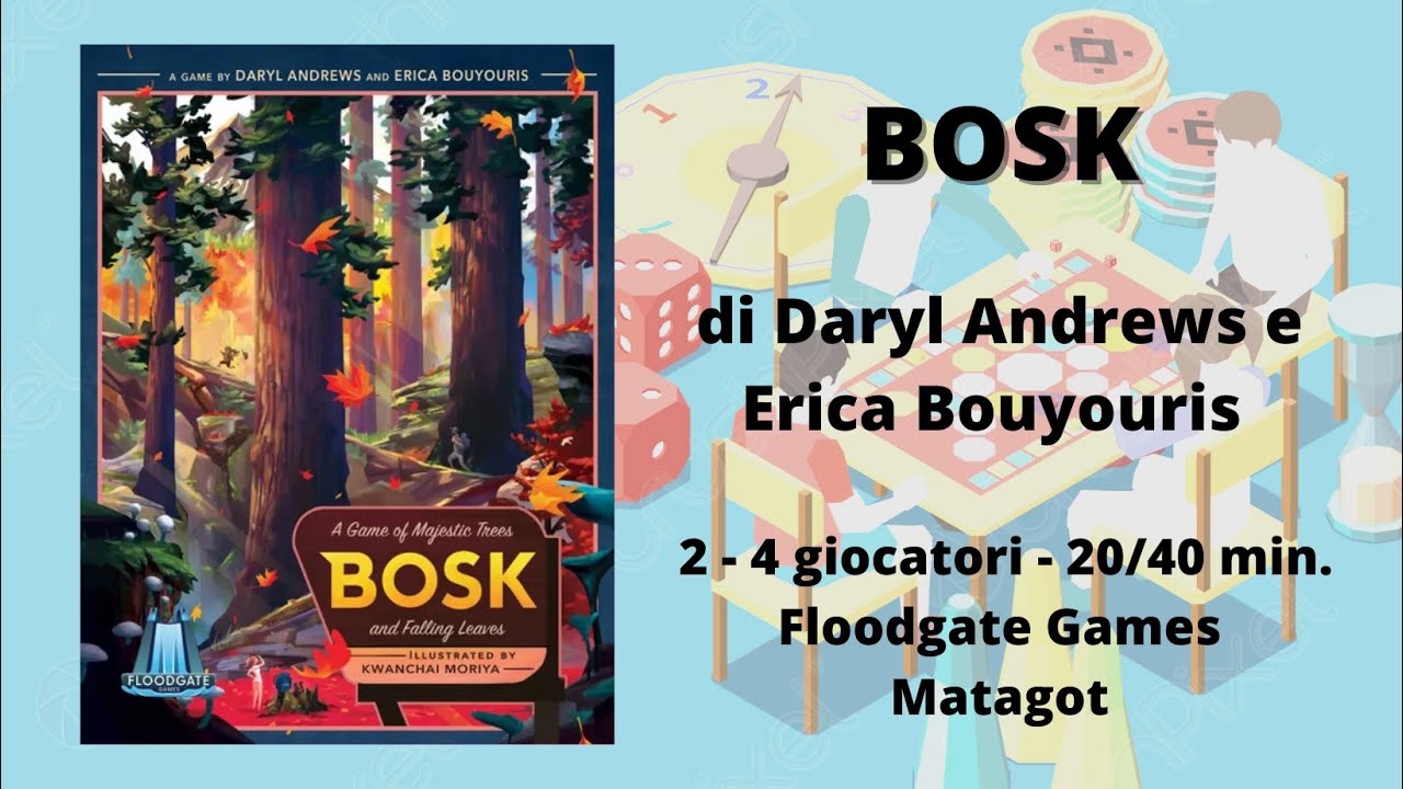 Bosk (gioco da tavolo) - Tutorial italiano