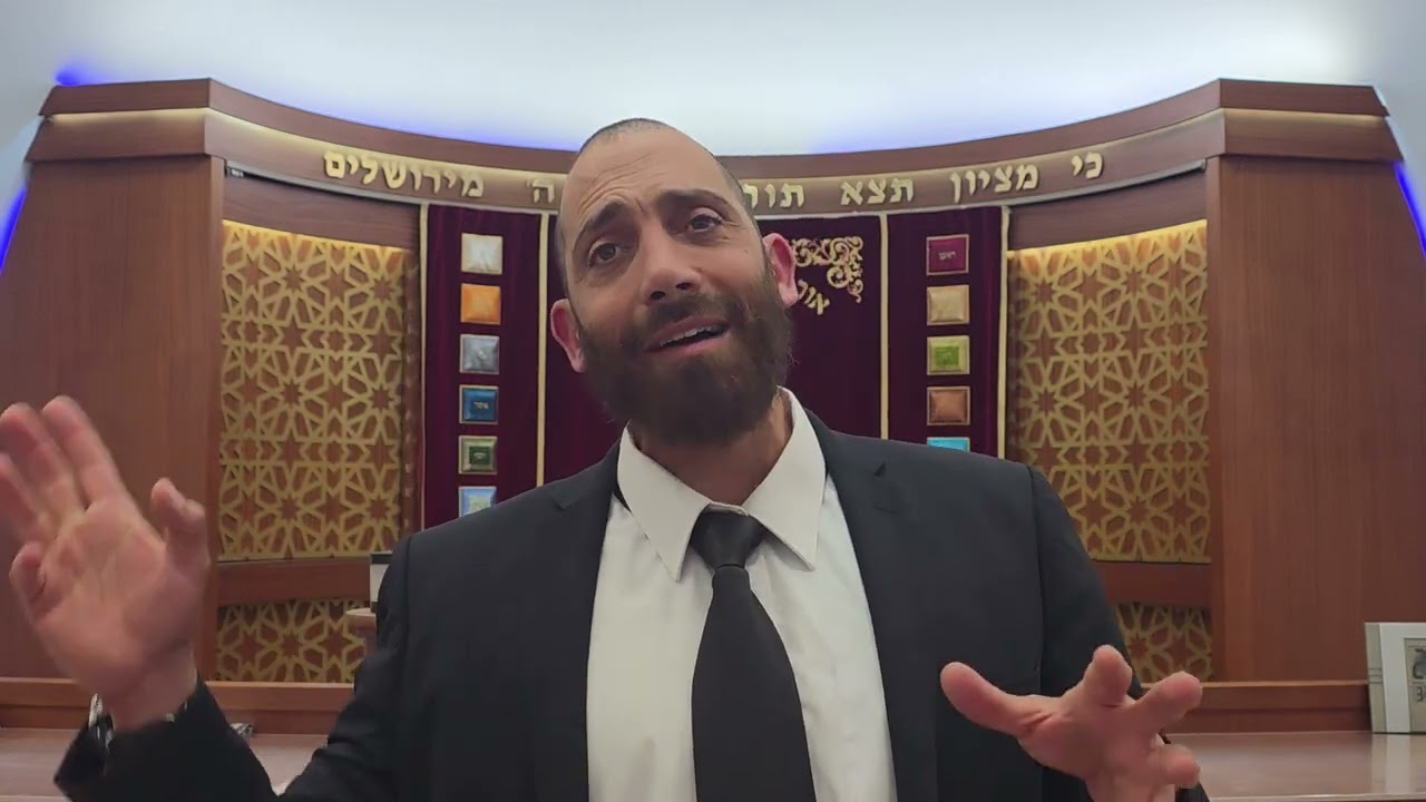 פרשת ויקהל פקודי הרצאה מרתקת למה משה רבינו כל כך שמח שמגיע שבת ?  שניאור גול 