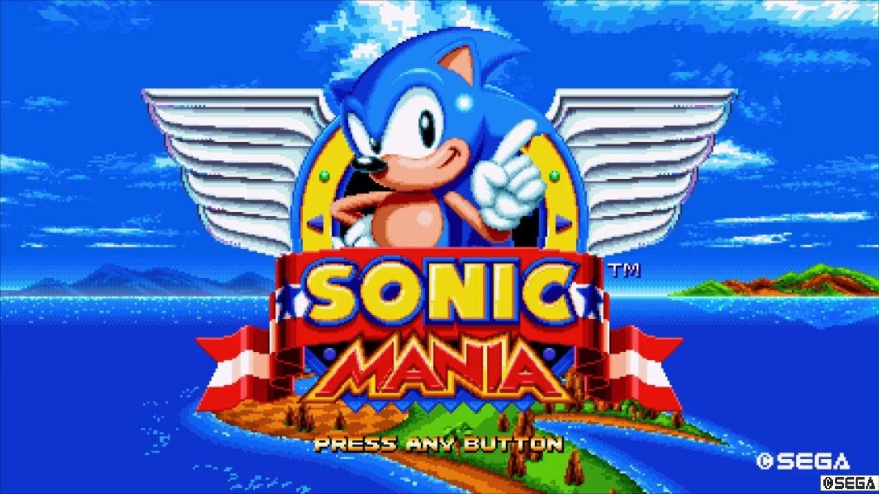Sonic Mania Primeiros Minutos Gameplay