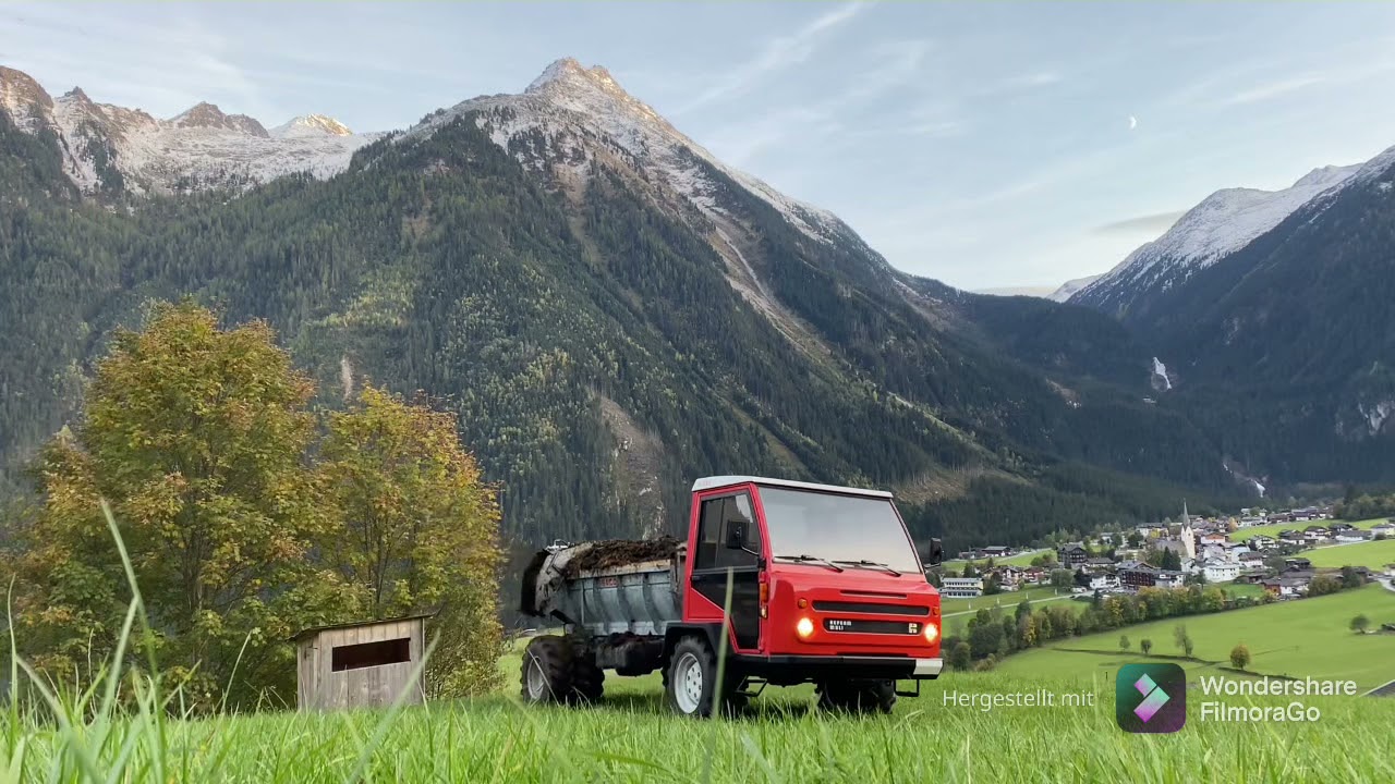 Reform Muli 555 mit Saco Seitenstreuer