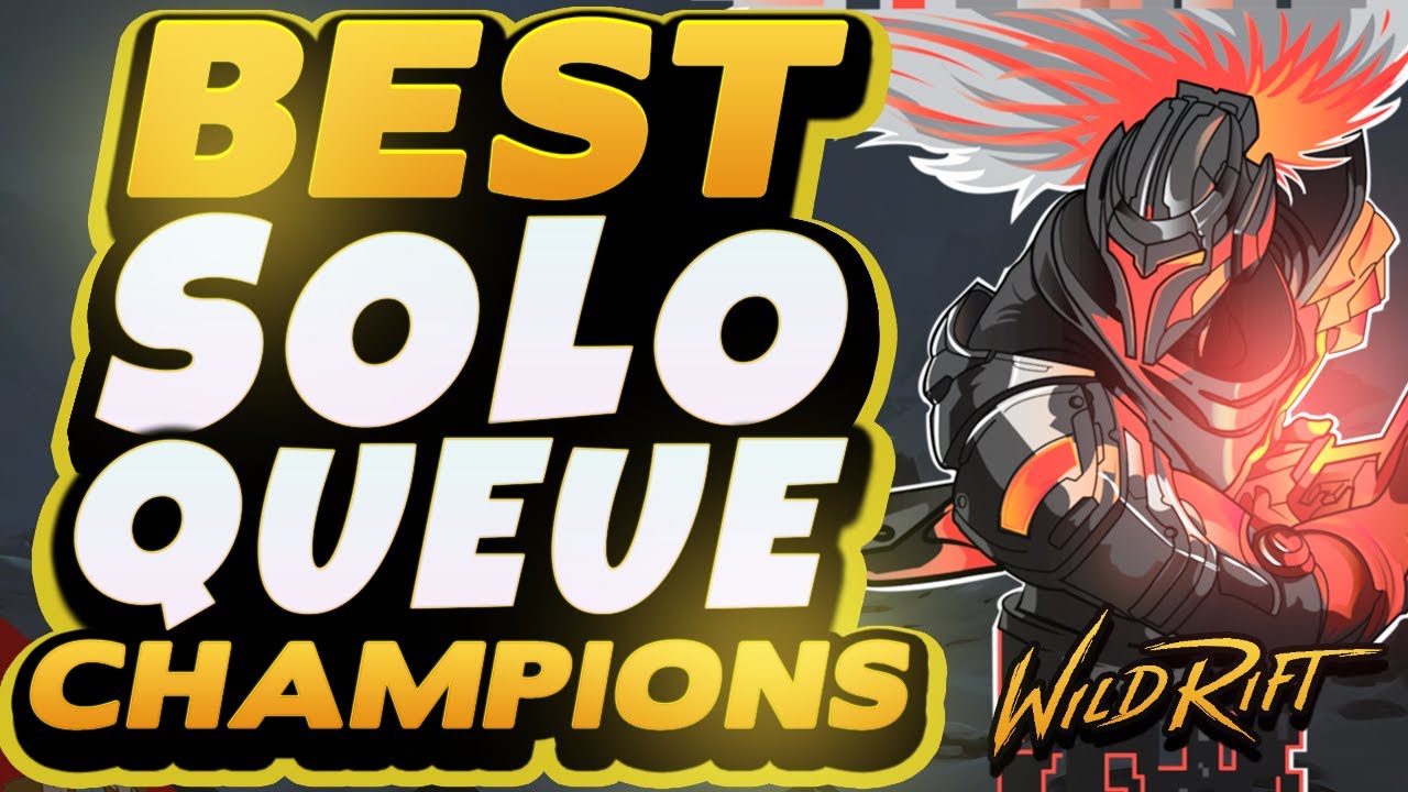 Top 10 Champions to 1v9 and climb elo in Solo Queue + builds from RANK 1 PLAYERS | Wild Rift