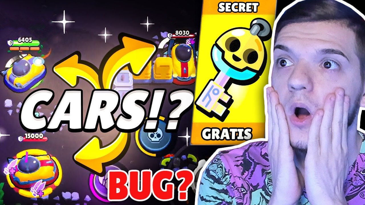 MASINI IN BRAWL STARS? NOILE SECRETE SI BUFFIES GRATIS!