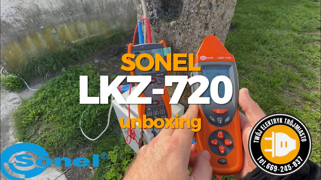Sonel LKZ 720 - unboxing, możliwości @SonelSA