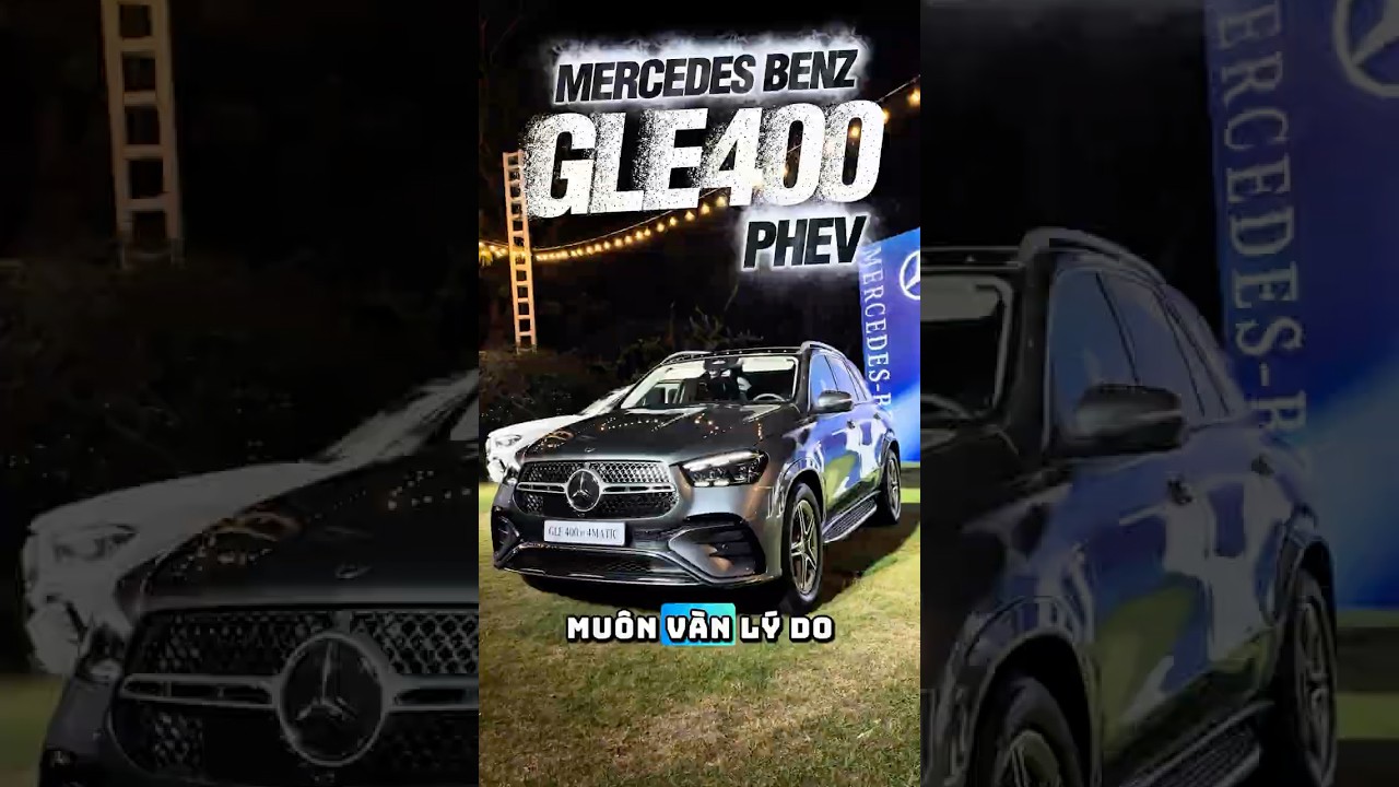 Mẫu xe SUV Xăng Điện Hybrid đầu tiên của Mercedes Benz Việt Nam - GLE400 E😍 