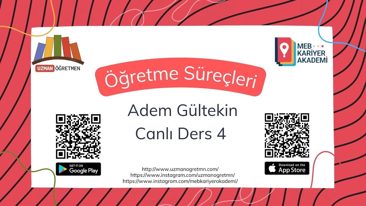 Uzman Öğretmenlik Sınavı Öğrenme Öğretme Süreçleri