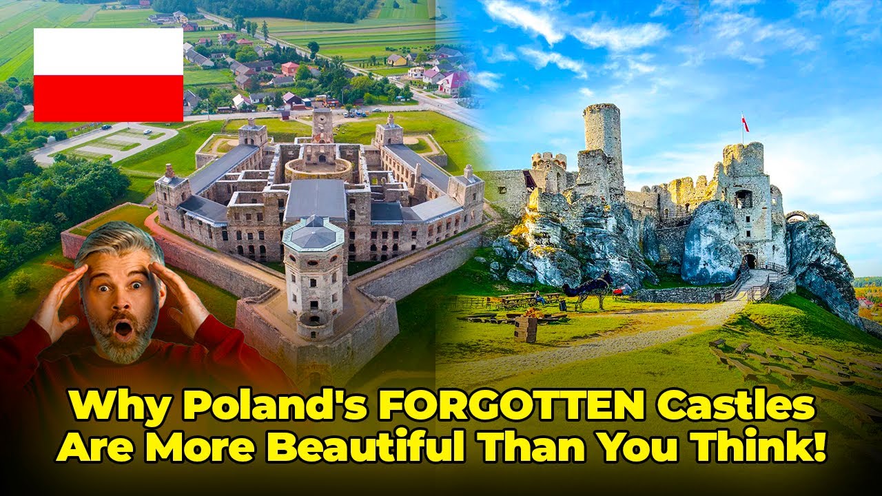 Почему ЗАБЫТЫЕ замки Польши красивее, чем вы думаете!