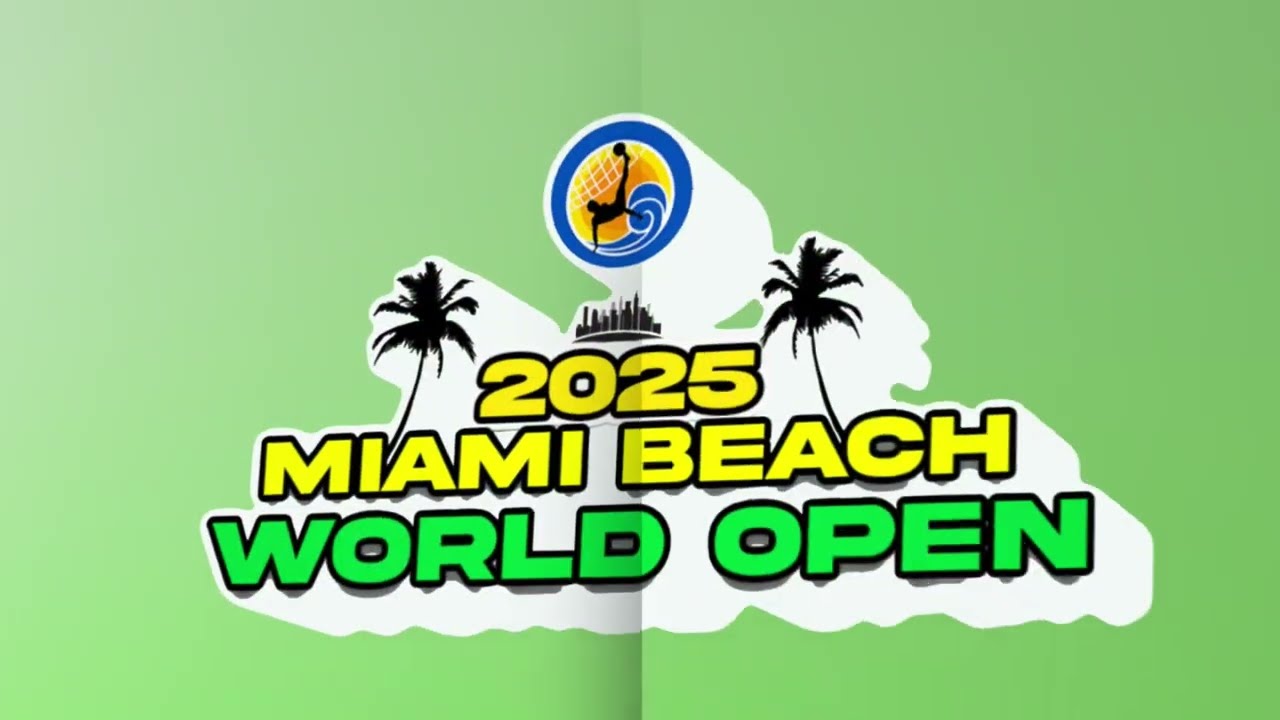 2025 Miami Beach World Open Footvolley - Brazil vs Paraguay Series 1 Championship