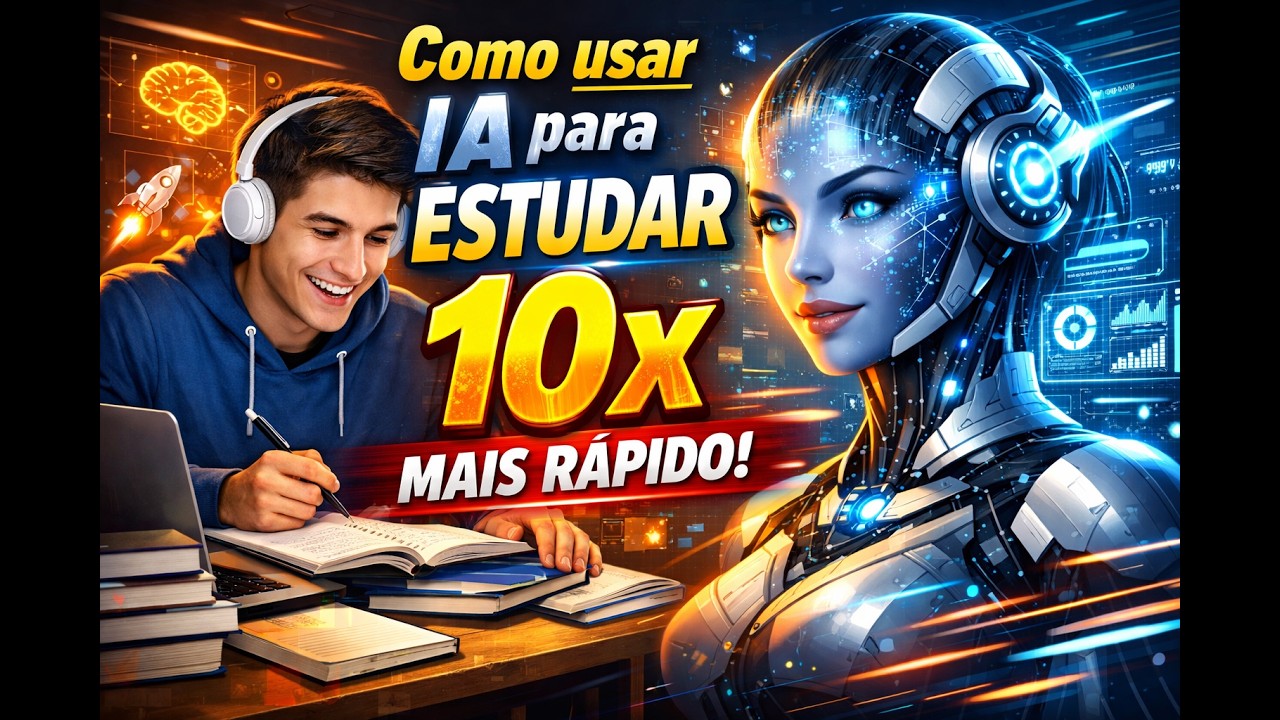 Como usar IA ( Inteligência artificial ) para estudar 9x mais rápido