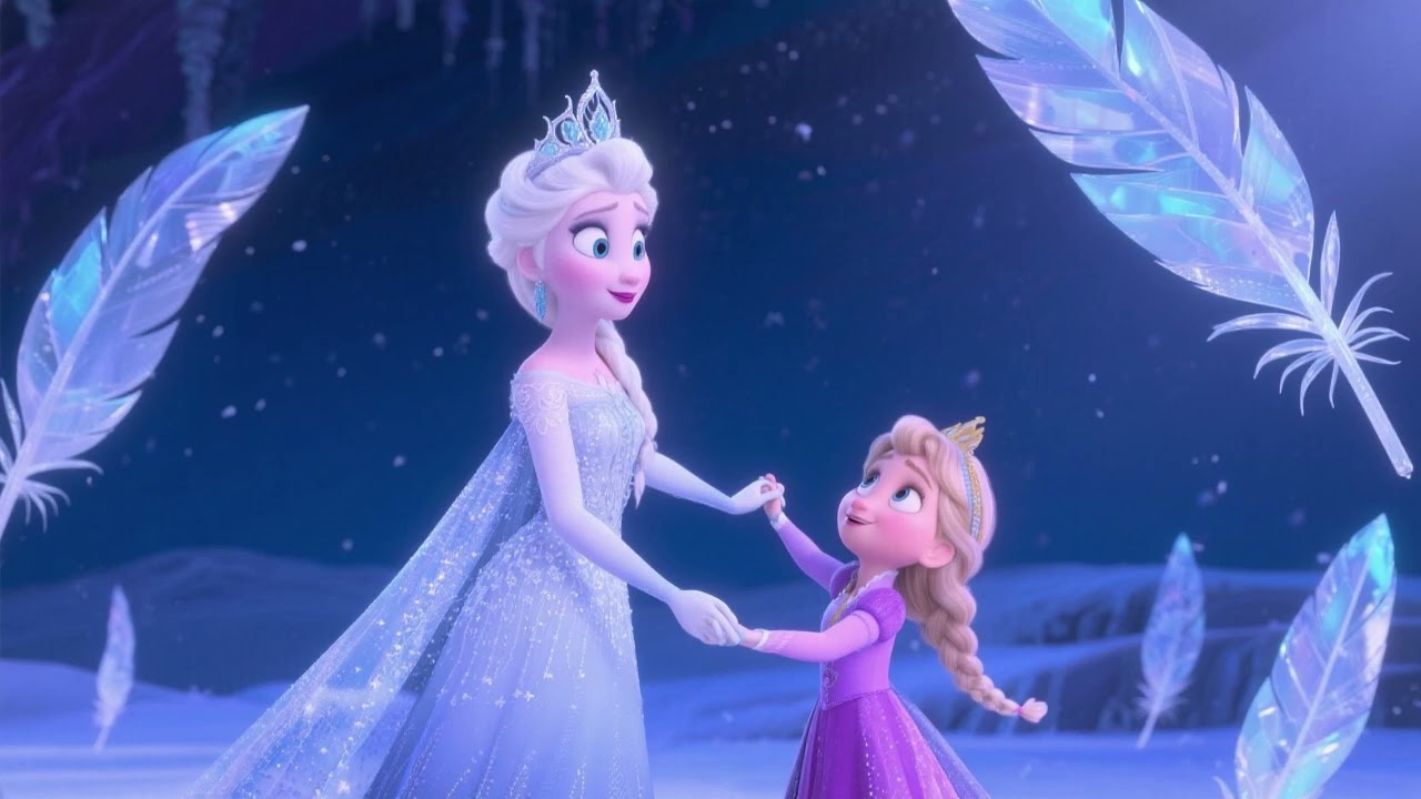 Elsa and Her Daughter -Waltz of the Diamond | Kids Song