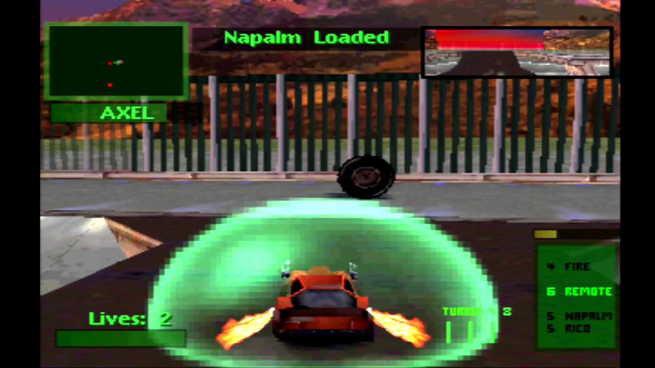 Twisted Metal 2 Roadkill Tournament Playthrough HD