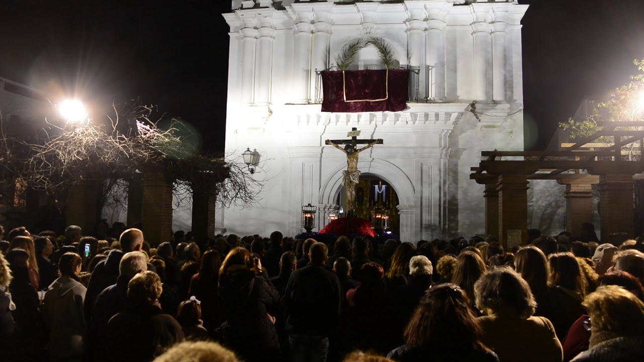 Semana santa Azuaga 2018. Procesión Cristo del humilladero