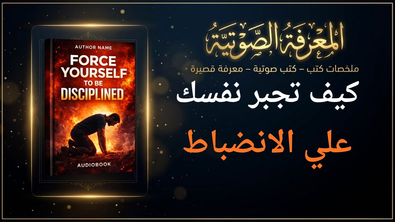 كيف تُجبر نفسك على الانضباط؟  قواعد ذهبية للالتزام وتحقيق النجاح الذاتي #ملخص_كتاب  #الانضباط