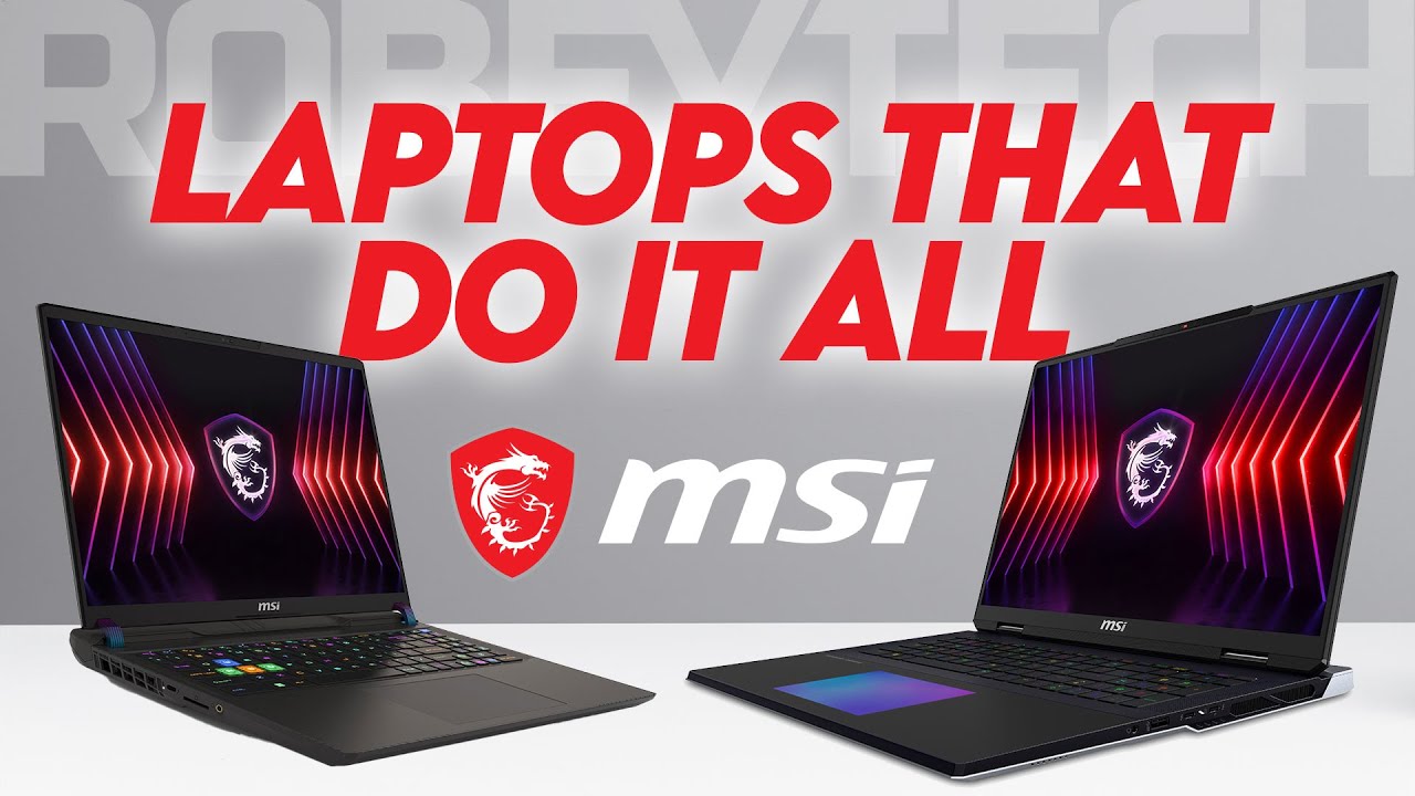 Unleash the Beasts: MSI Titan 18HX & Vector 16HX Laptops Revealed