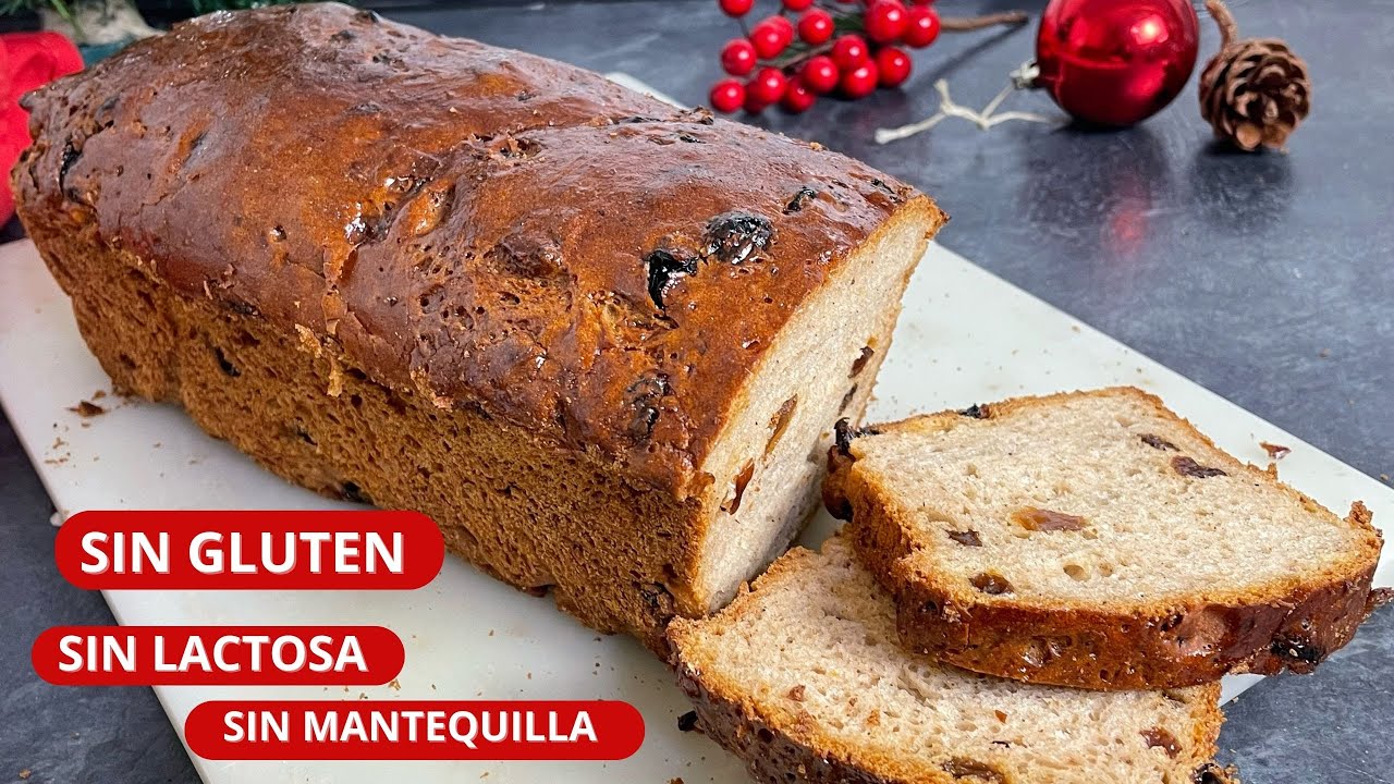 PAN de molde   SIN GLUTEN    y SIN LACTOSA  para navidad  TAMAÑO MAXI (Esponjoso)