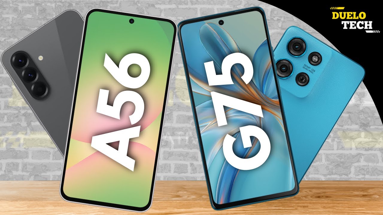 Galaxy A56 vs Moto G75 - Comparativo