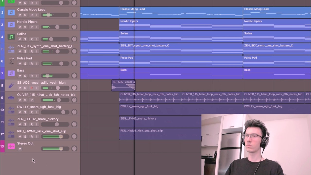 Triplets in the melody