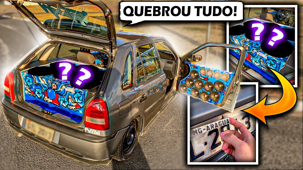 O SOM dele TOCA TÃO FORTE que SAVEIRO PASSA VERGONHA !! *Pressão Demais*