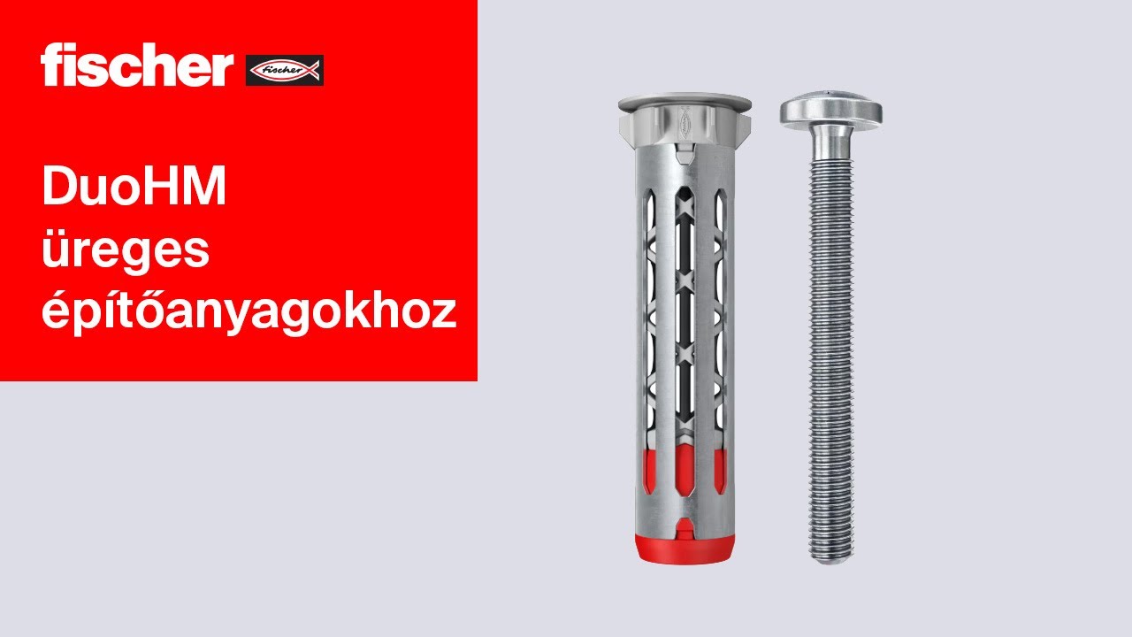 fischer DuoHM üreges építőanyagokhoz