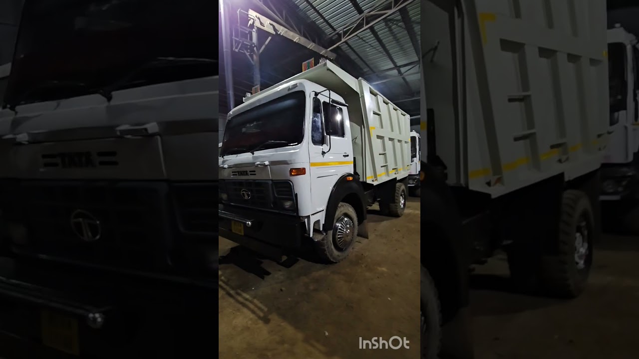 Tata 1618 tipper body work #tippertruck #automobile #tatatipper