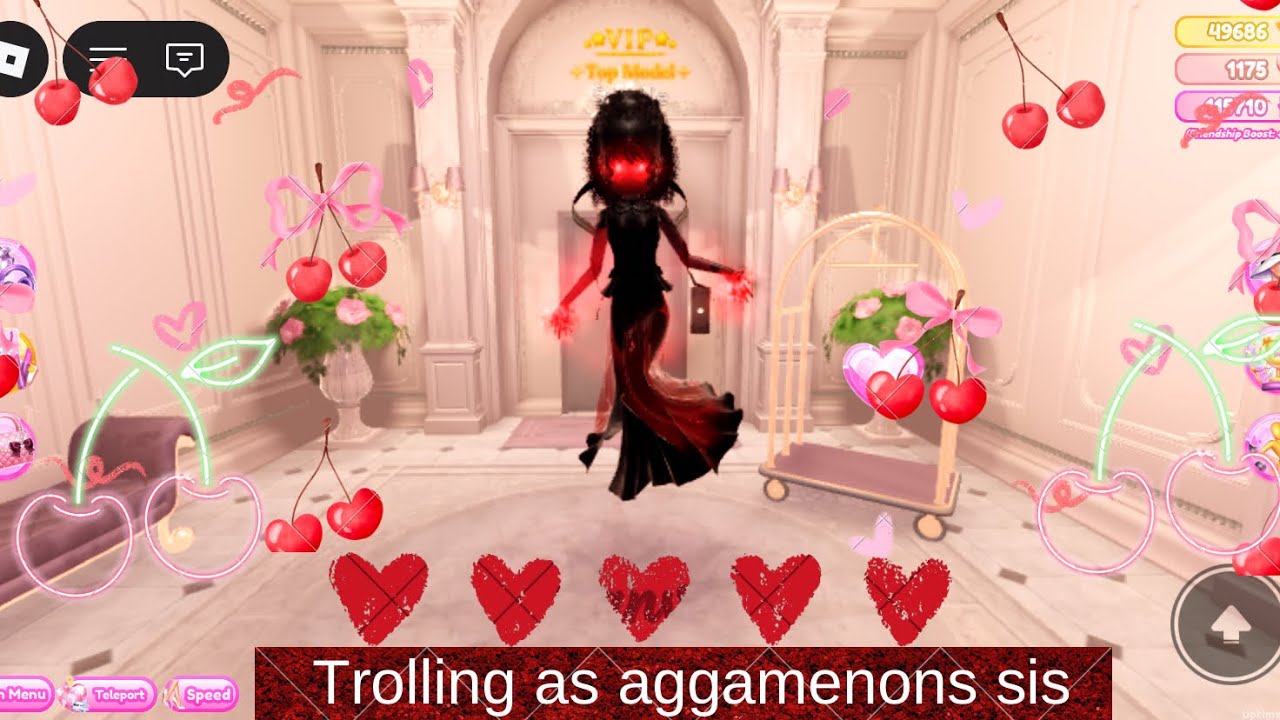 🍒Dress to impress trolling my hater as🍒 Agamemnons sister!