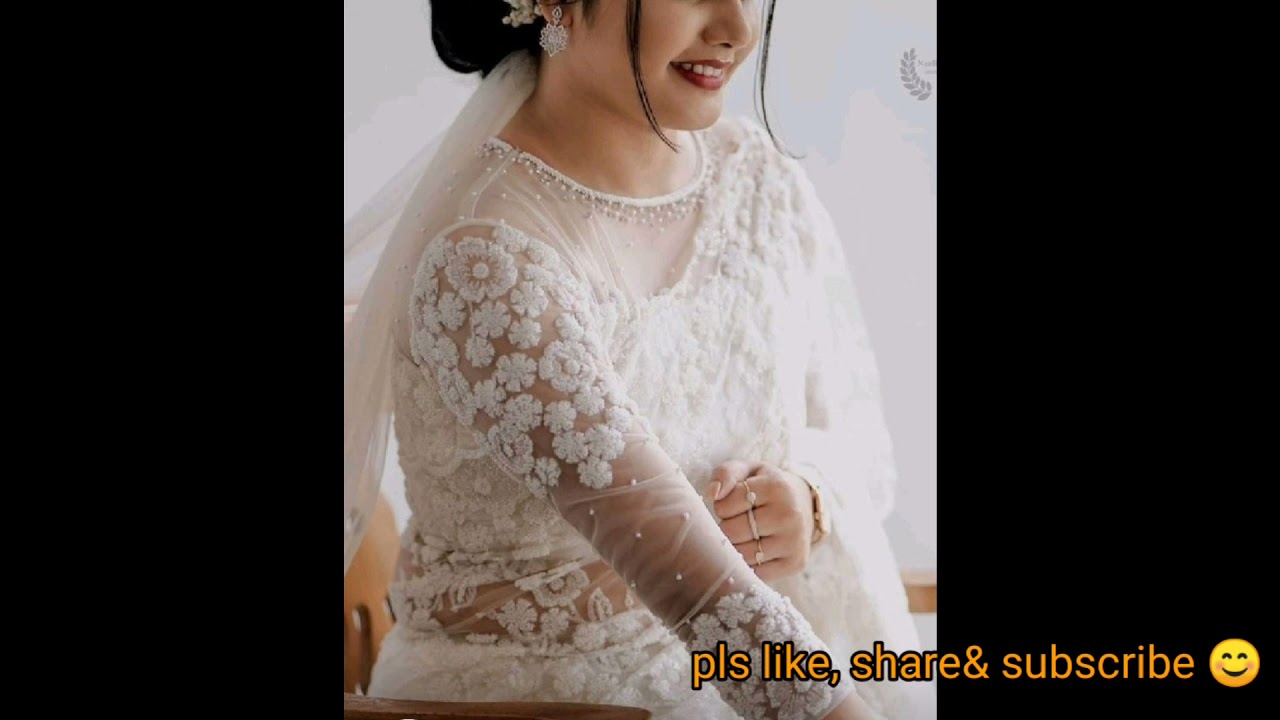 Trendy white saree |Latest white Sarees collection