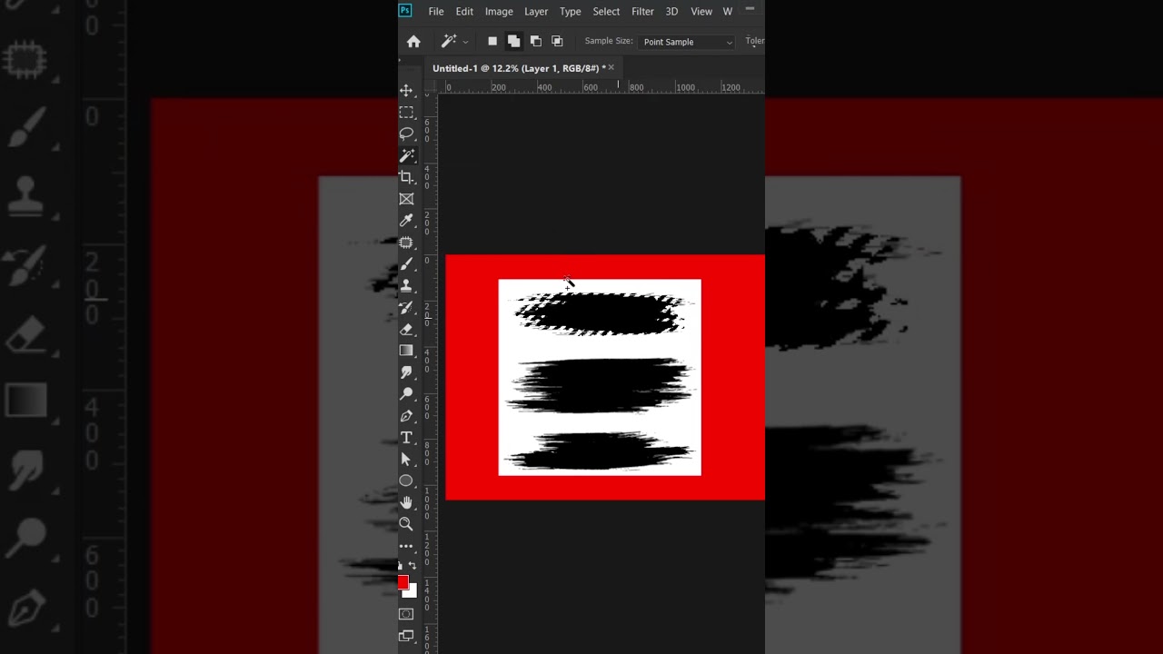 HOW TO MAKE A BRUSH IN PHOTOSHOP, CREATE BRUSH YOUR OWN IN PHOTOSHOP CC,  #short #shorts #photoshop