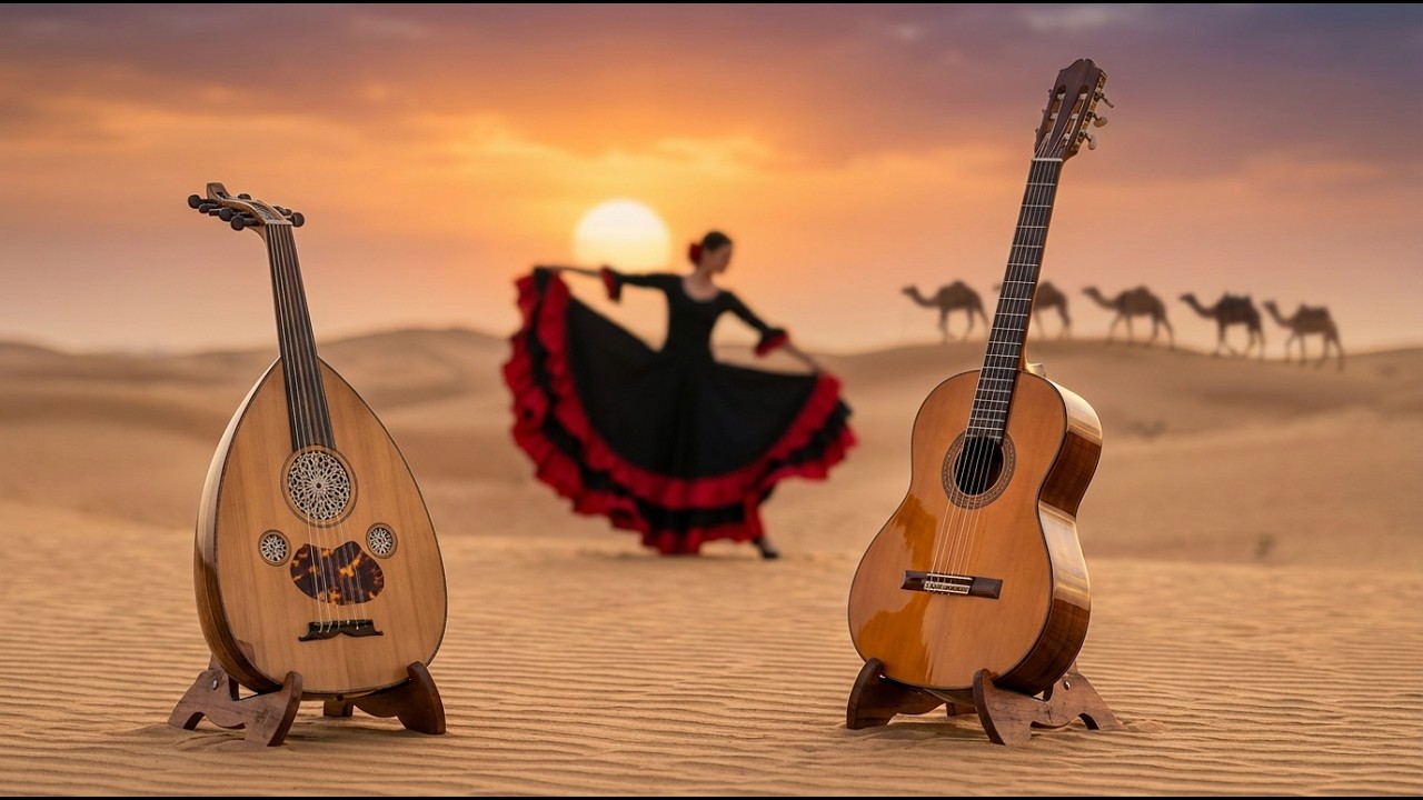 Chill Spanish Guitar & Arabic Oud | Romantic Flamenco for Relaxation, Work, Travel and Chill