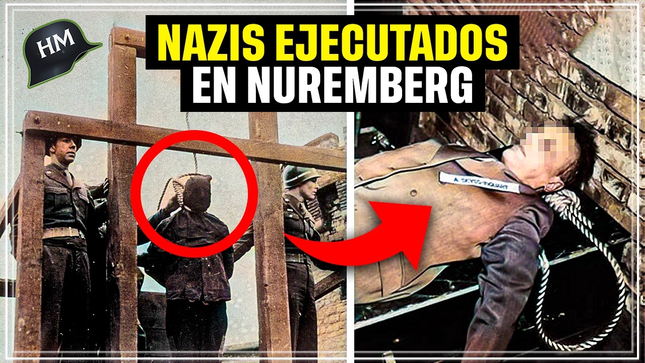 ¿Qué pasó con los CADÁVERES de los JERARCAS nazis EJECUTADOS en Nuremberg?