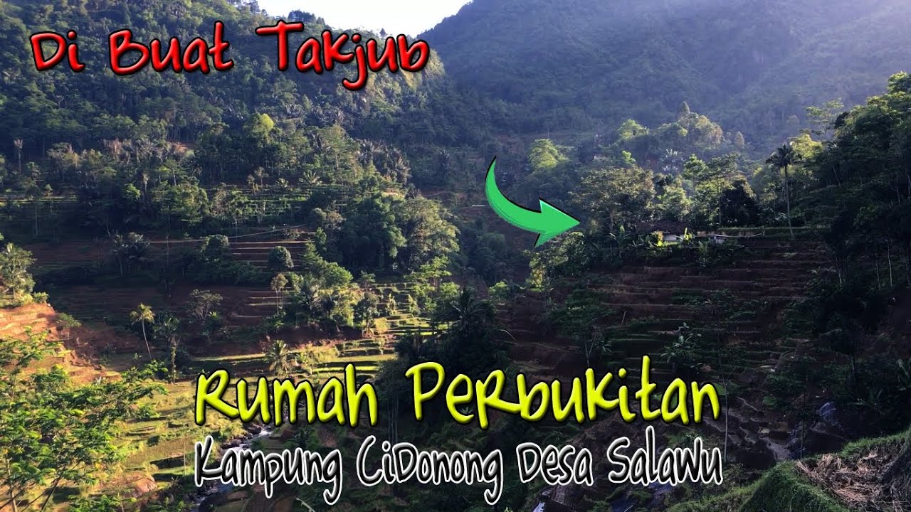 Kampung Terpencil di Perbukitan Salawu, Akses Sulit Tapi Warganya Tangguh