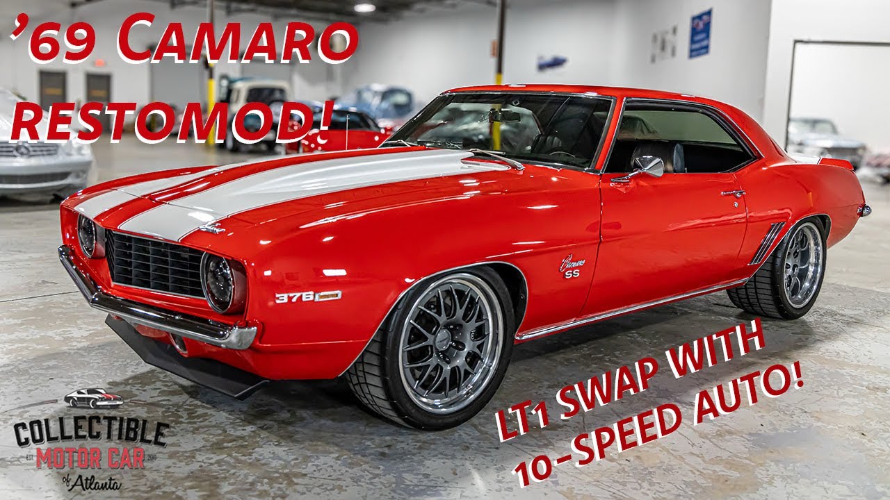 ПРЕКРАСНО ВЫПОЛНЕННЫЙ Chevrolet Camaro Restomod 1969 года — коллекционный автомобиль из Атланты